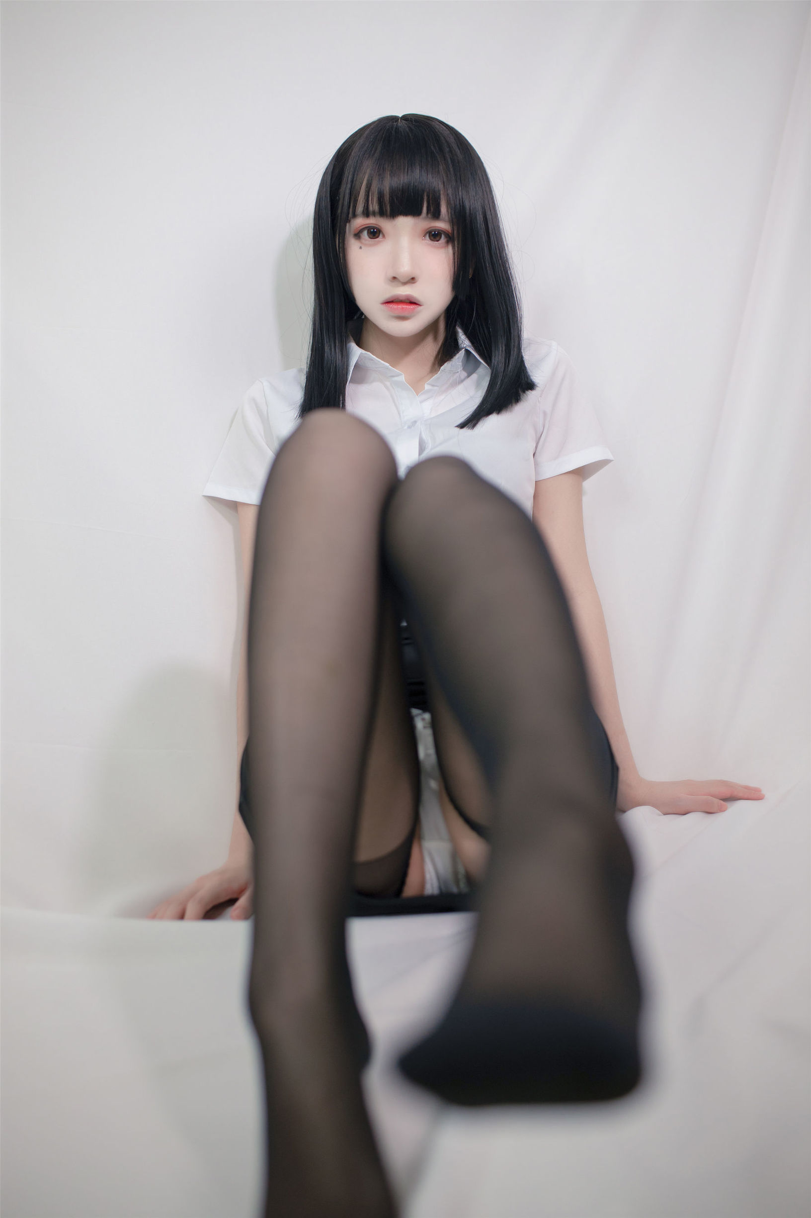 [COS福利]疯猫ssOL制服插图1